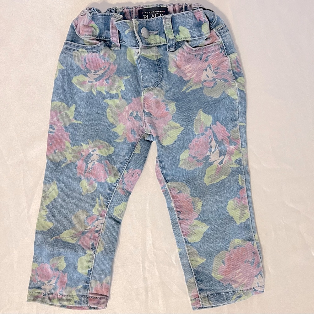 18-24m CP’s Floral Jeans